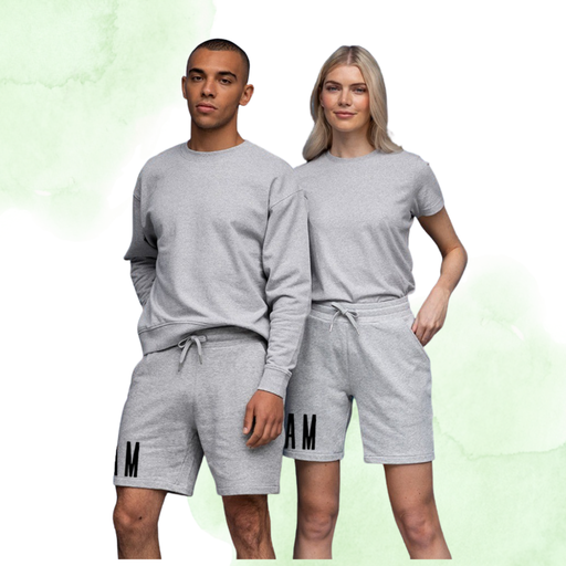 Short - Art Mania - Volwassenen - Lichtgrijs