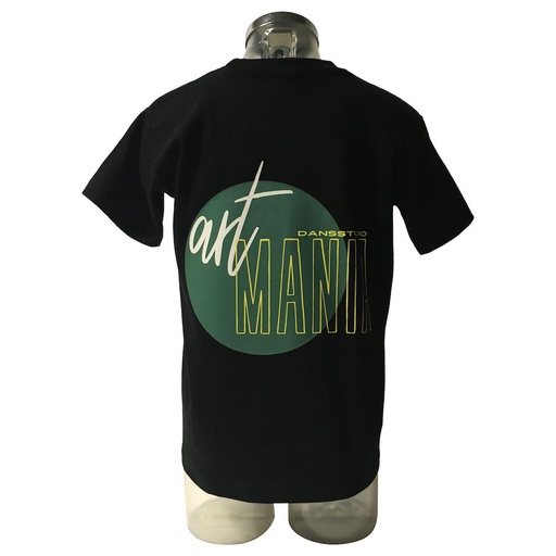 T-shirt - Art Mania -  Kids -  Zwart 