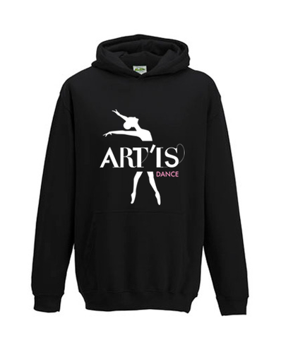 Hoodie - Art'is - Kids - Zwart
