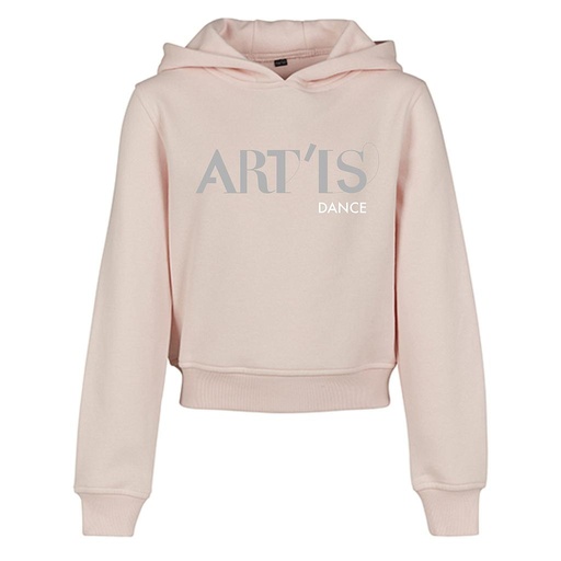 Cropped Hoodie - Art'is - Kids - Roze