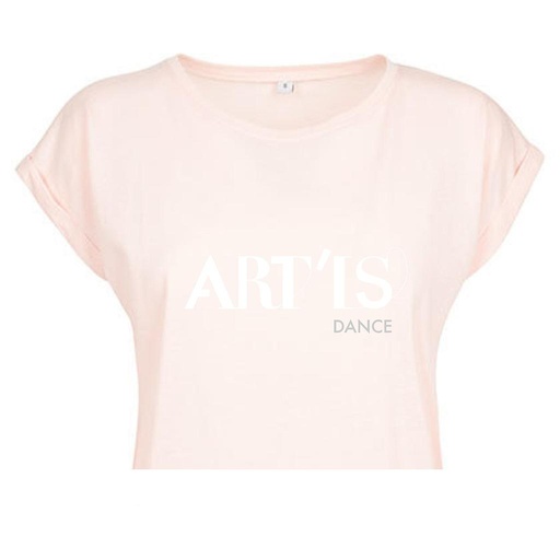Korte t-shirt - Art'is - Dames - Roze