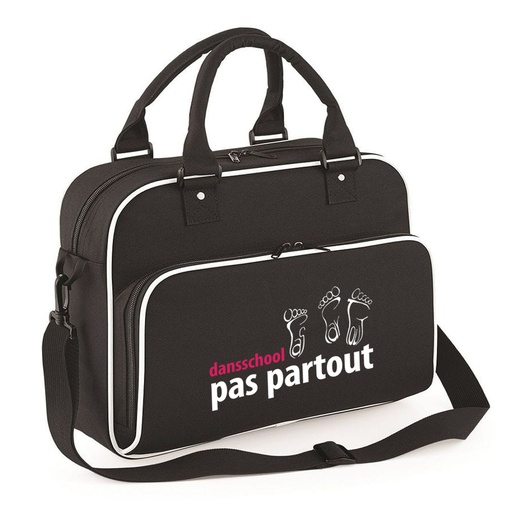 [DNSS-PAS-T-BG145+paspartout-ZW/WI] Danstas - Pas Partout - Zwart/Wit