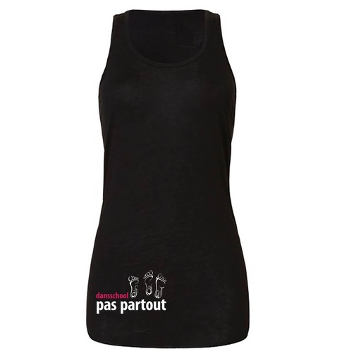 Topje - Pas Partout - Meisjes - Zwart