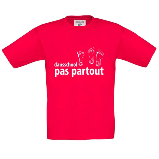T-shirt - Pas Partout - Kids - Fuchsia