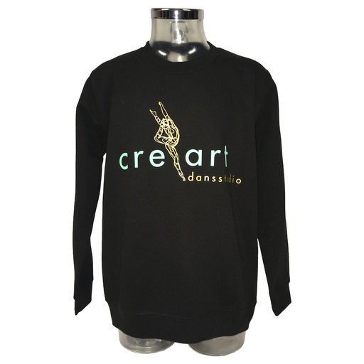 Sweater - Dansstudio Creart - Kids - Zwart 