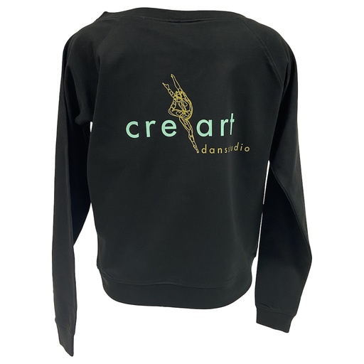 Sweater off-shoulder - Dansstudio Creart - Dames - Zwart