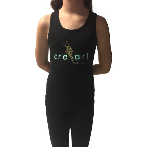 Topje - Dansstudio Creart - Kids - Zwart