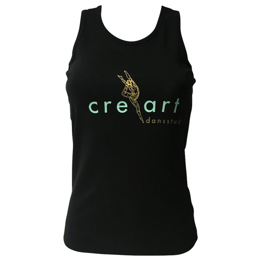 Topje - Dansstudio Creart - Dames - Zwart