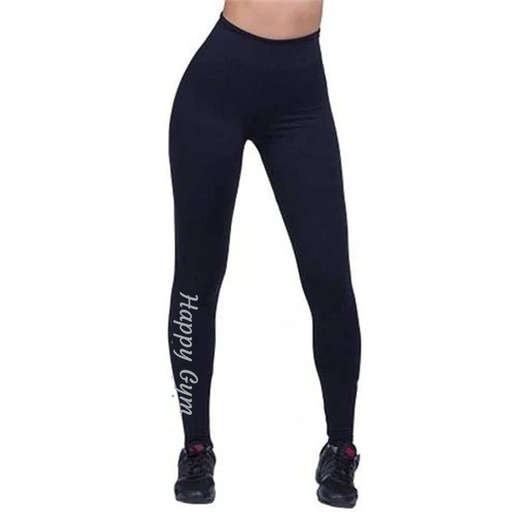 Legging Happy Gym - Volwassenen - Zwart