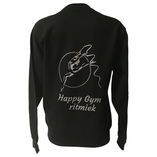 Sweater - Happy Gym - Kids - Zwart