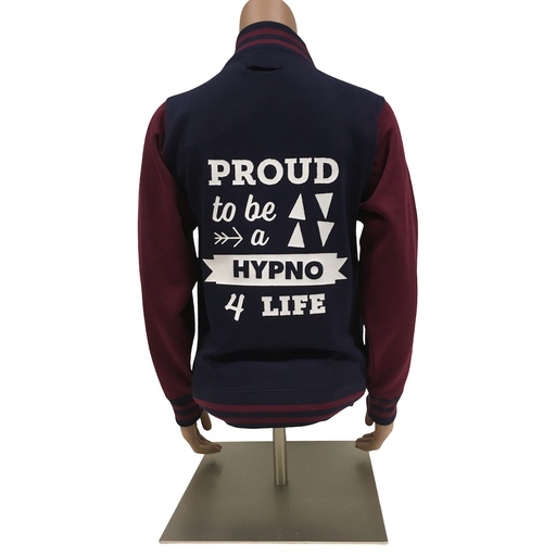 Jacket - Hypnosis - Volwassenen - Blauw/Bordeaux