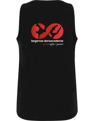 Topje - Izegemse Dansacademie - Kids - Zwart