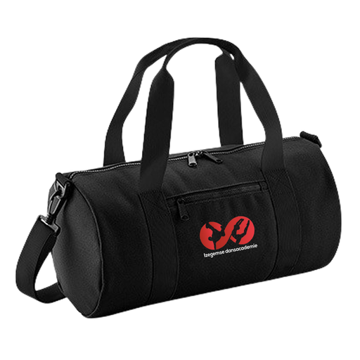 [DNSS-IZDAC-T-BG140S+izegemsedansacademieRDWI-ZW/ZW] Sporttas - Izegemse Dansacademie - Zwart