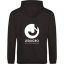 Jedagro - Hoodie - Volwassenen - Zwart