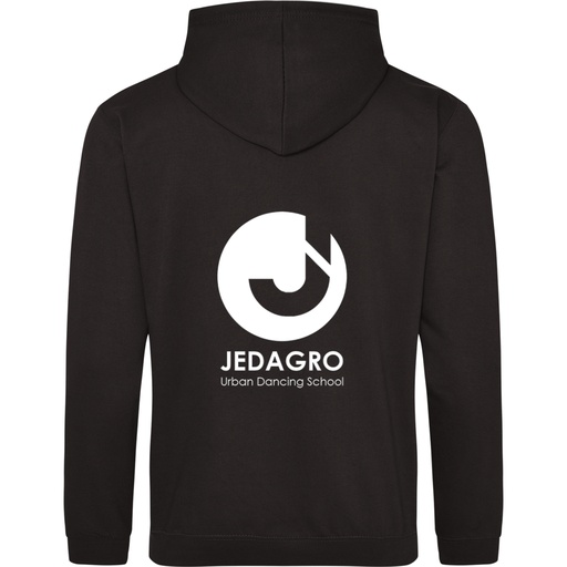 Jedagro - Hoodie - Volwassenen - Zwart