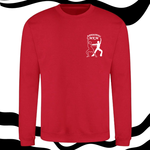 Sweater - MKM - Volwassenen - Rood