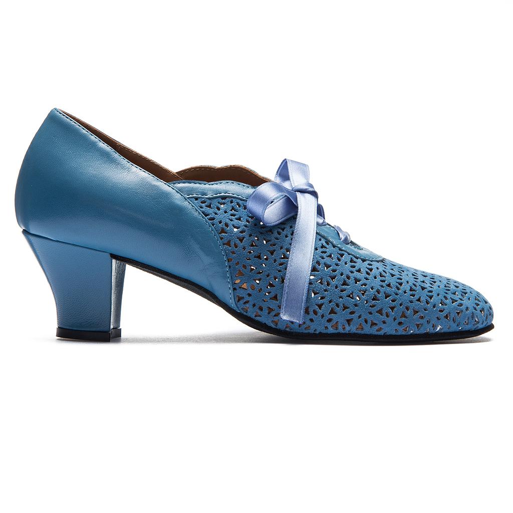 Dansschoen Rieke - blauw