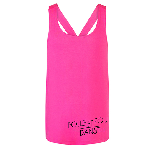 Los topje - Folle et Fou - dames - roze