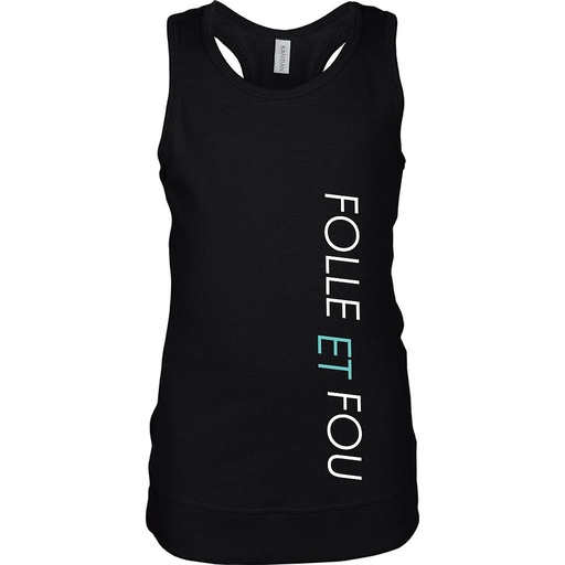 Topje - Folle et Fou - Meisjes - Zwart